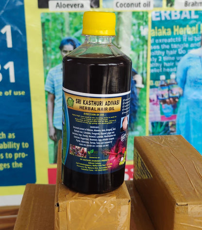 Sri Kasturi Adivasi Herbal hair Oil