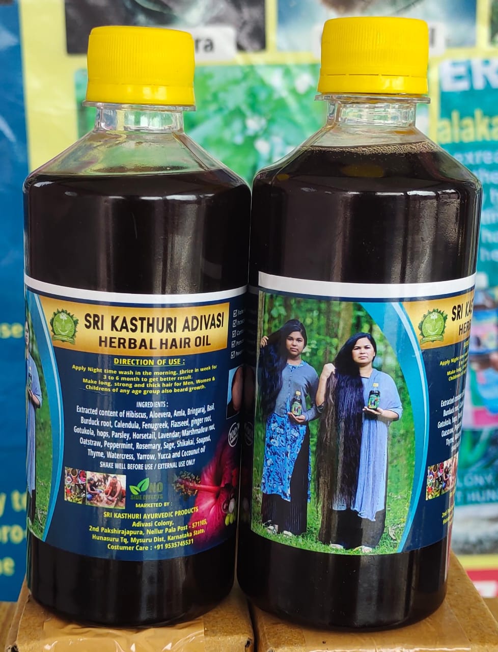 Sri Kasturi Adivasi Herbal hair Oil